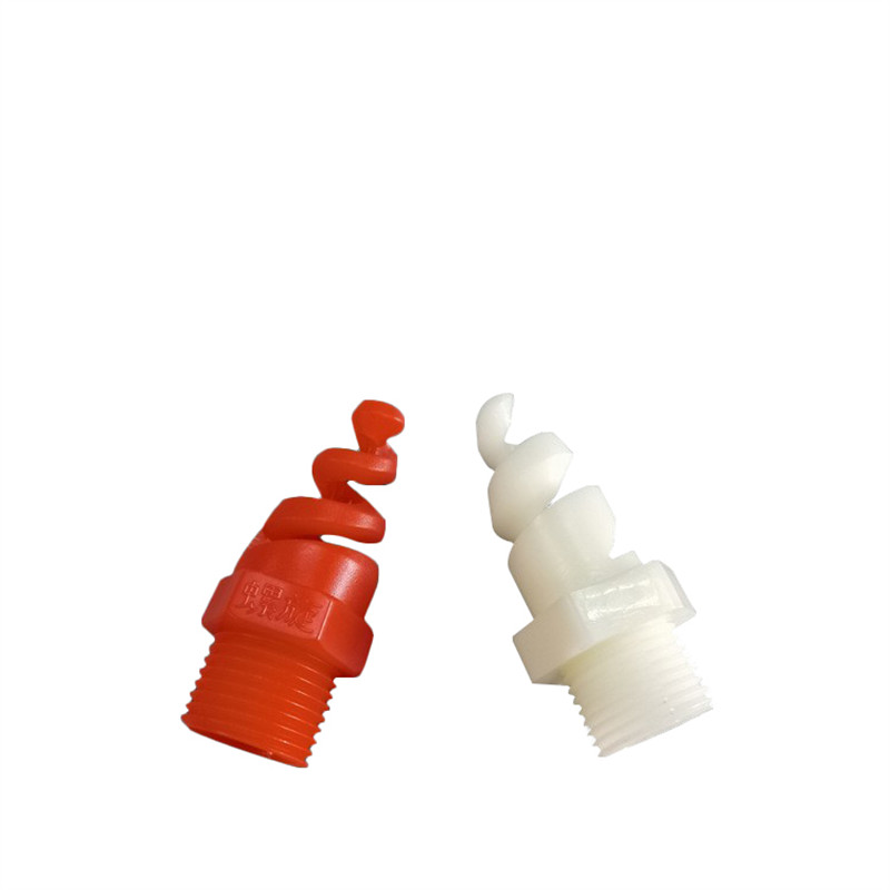 1/4 až 1 palcová bílá červená plastová PP Spirálový výfukový plyn pračka